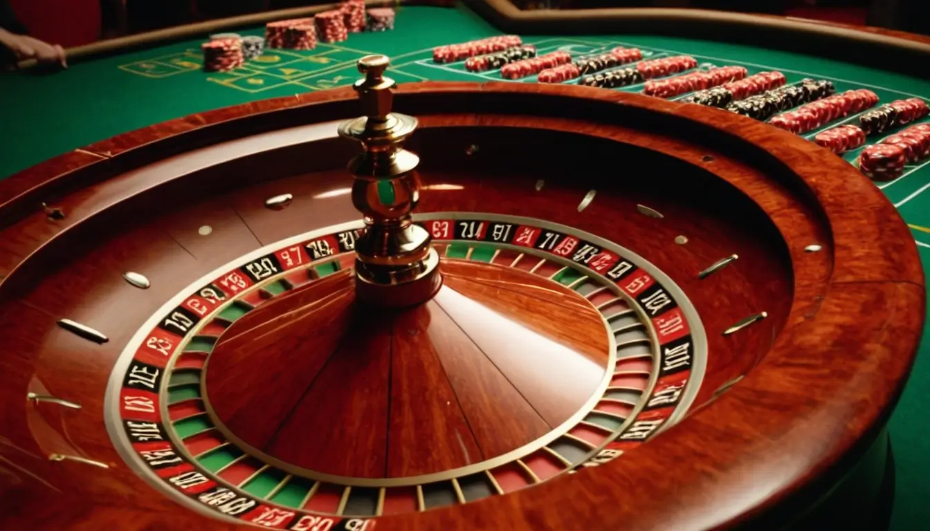 Roulette wheel at 91Club casino